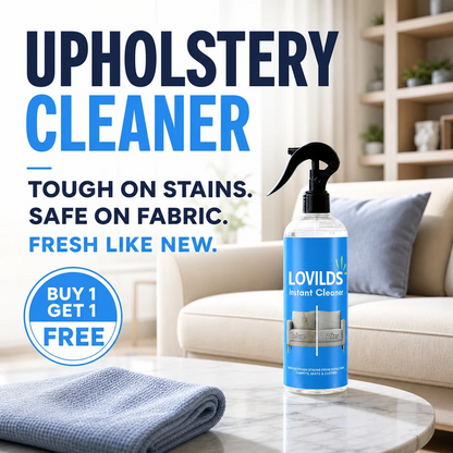🧼Upholstery Cleaner✨Tough on Stains. Safe on Fabric. Fresh Like New