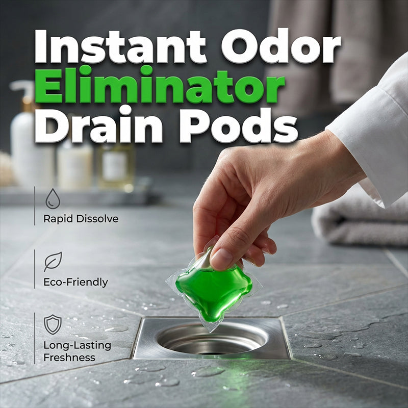 🥳2026 HOT SALE🥳💞50K+ SOLD!｜Drain Deodorizer Pods