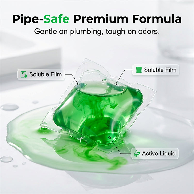 🥳2026 HOT SALE🥳💞50K+ SOLD!｜Drain Deodorizer Pods