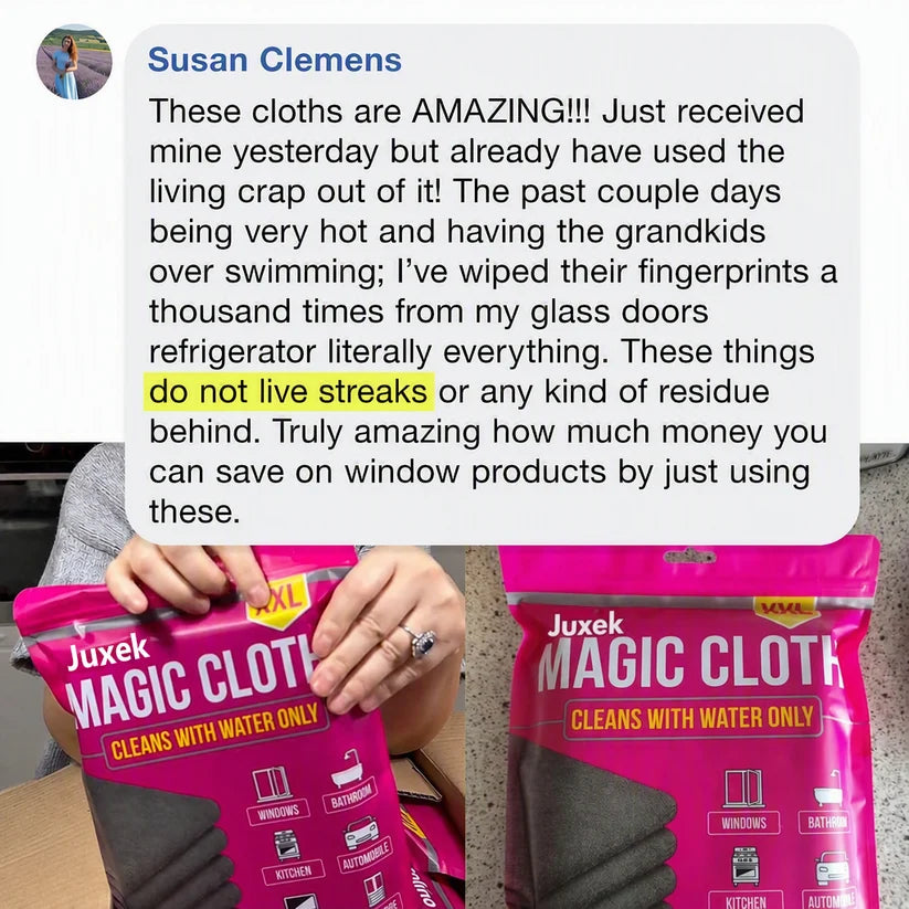 🏠️🧼 Magic Cleaning Cloth (5-Pack)