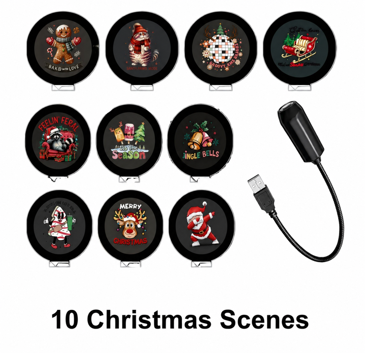 BUY 1:🎄 Christmas 10 Scenes